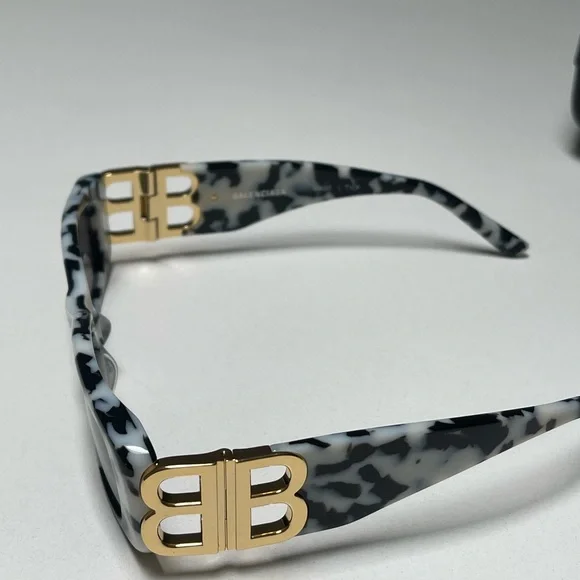 Balenciaga Dynasty Rectangular Frame Sunglasses - Picture 2 of 7